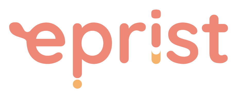 Logo de l'association EPRIST après refonte par le Studio Labotte